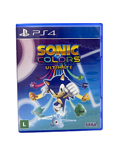 Jogo Mídia Física PS4 Sonic Colors Ultimate