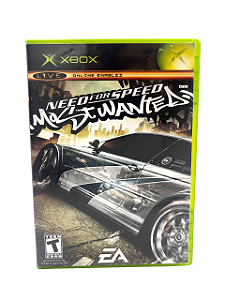 Jogo Mídia Física Xbox Classico - Need For Speed Most Wanted