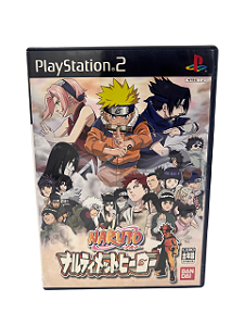 Jogo Mídia Física PS2 - Naruto Ultimate Ninja Japones