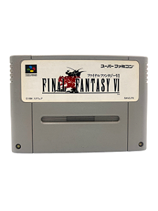 Jogo Super Famicom - Final Fantasy VI Loose Japones
