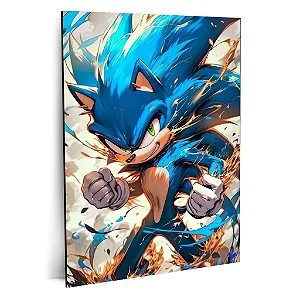Quadro Decorativo Sonic