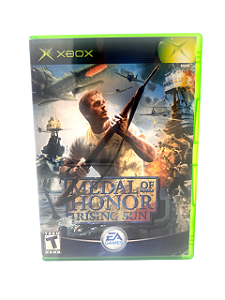 Jogo Mídia Física Xbox Classico - Medal Of Honor Rising Sun