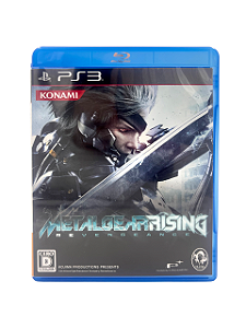 Jogo Mídia Física PS3  - Metal Gear Rising Japones
