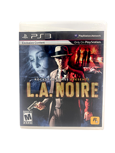 Jogo Mídia Física PS3 - L.A Noire