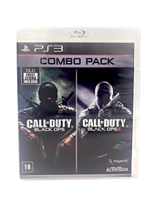 Jogo Mídia Física PS3 - Combo Pack Call of duty