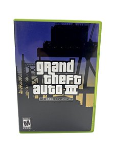 Jogo Mídia Física Xbox Classico - GTA III