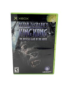 Jogo Mídia Física Xbox Classico - King Kong Peter Jackson