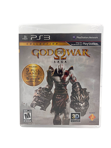 Jogo Mídia Física PS3 - God of War Saga
