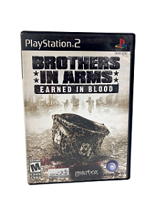 Jogo Mídia Física PS2 - Brothers In Arms Earned in Blood