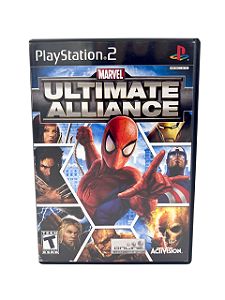 Jogo Mídia Física PS2 - Marvel Ultimate Alliance