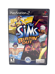 Jogo Mídia Física PS2 - The Sims Bustin'Out