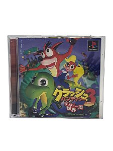 Jogo Mídia Física PS1 - Crash Bandicoot 3 Japones