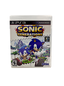 Jogo Mídia Física PS3  - Sonic Generations