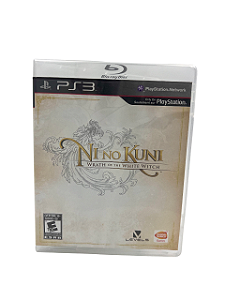Jogo Mídia Física PS3  - Ni No Kuni Wrath of the White Witch