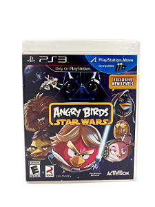 Jogo Mídia Física PS3  - Angry Birds Star Wars