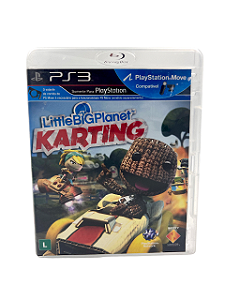 Jogo Mídia Física PS3  - Little Big Planet Karting