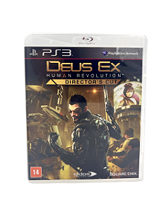 Jogo Mídia Física PS3 Deus Ex Human Revolution Director Cut