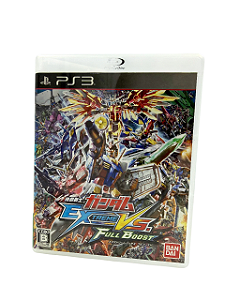 Jogo Mídia Física PS3 - Gundam Extreme VS Full Boost JP