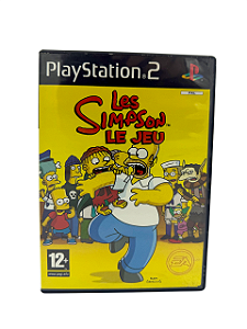 Jogo Mídia Física PS2 - Simpsons The Game  EU