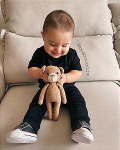 Urso Tico em Amigurumi