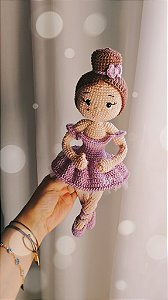 Bailarina em Amigurumi