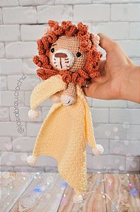 Naninha Leão em Amigurumi