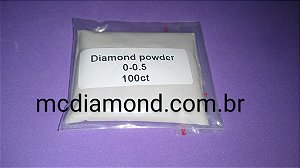 Pó de Diamante Abrasivo 0-0,5 micron 20g