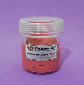 PASTA DIAMANTADA D3 vermelha 2-4 microns POTE 100g