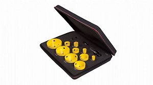 Kit de Serra Copo Fast Cut com 15 Peças 19mm a 76mm Starrett KFC11041-S