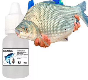 Feromônio Líquido Isca Artificial Para Todo Tipo De Peixe Cor Padãro Feronomio