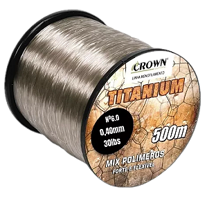 Linha Monofilamento Especial Forte E Fina Peixe Grande 0.40