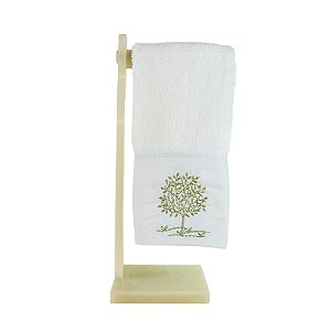 Toalha Lavabo Trussardi - Coleção Verde Oliva