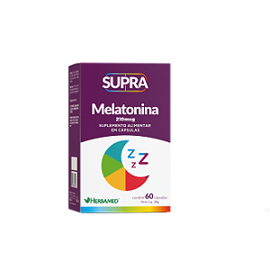 MELATONINA SUPRA 210 MCG - HERBAMED
