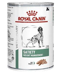 Lata Satiety Royal Canin para Cães com Sobrepeso 410g