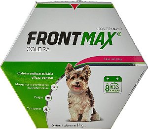 Frontmax Coleira 14 G Cães até 4 Kg Vetoquinol
