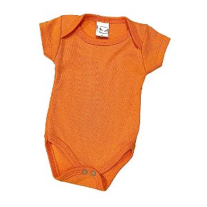 Body Liso Manga Curta Bebê Masculino