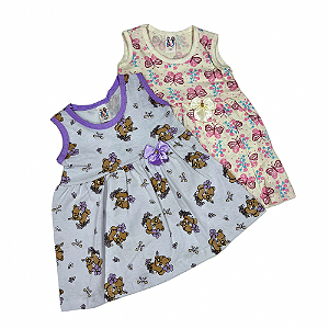 Vestido Bebê Ate 12 Meses