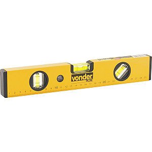 Nível de Alumínio c/ Base Magnética 12" Vonder Plus