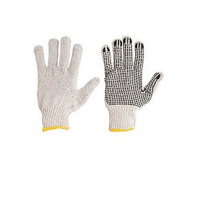 Luva de Malha 3 Fios LMV 3 Branca Pigmentada Vonder