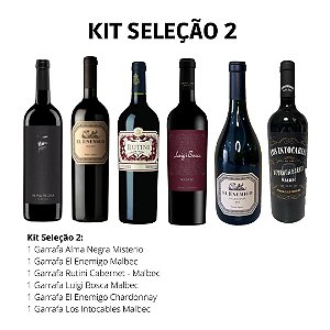 Kit Seleção 2 - 6 Garrafas