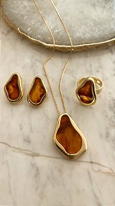 Conjunto Orgânico Caramelo