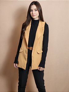 Colete de Alfaiataria - Caramelo