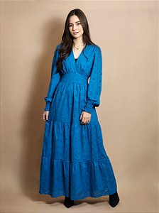 Vestido Sky - Azul