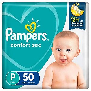 Fralda Infantil Pampers Confort Sec Mega