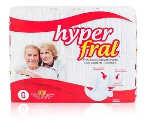 Fralda Geriátrica HyperFral Hiper