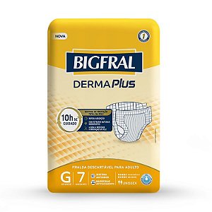 Fralda Geriátrica Bigfral Derma Plus