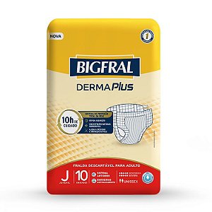 Fralda Geriátrica Bigfral Derma Plus