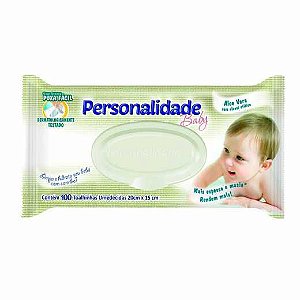 Toalha Umedecida Personalidade Baby C/100 Un