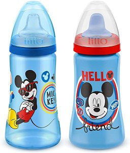Kit 2 Copos Colors Disney Lillo 300ml - Mickey