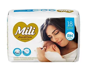 Fralda Mili Love Care Giga – Clube Baby Promoções para Mamães e Bebês